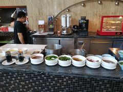 自助调料区-佰园全日西餐厅-厦门佰翔软件园酒店