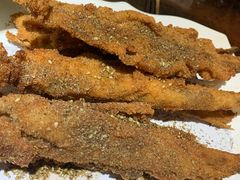 软炸龙头鱼-天津乾毓德饭庄·清真传统炒菜·海鲜烧烤(咸阳路店)