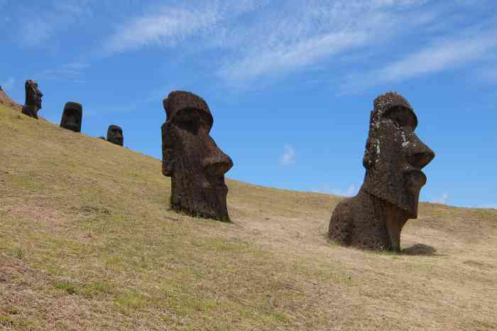 拉诺拉拉库-"整个复活节岛都不是特别的大,这地方在岛的.