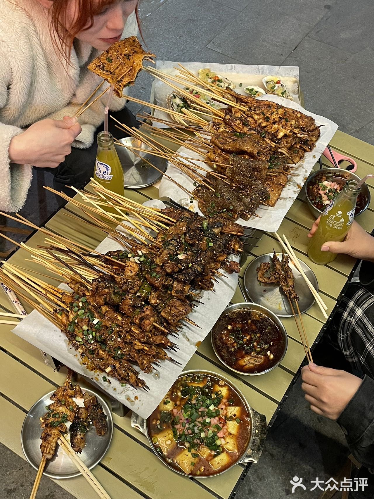 重庆，好吃的烧烤店总是默默无闻。。。。