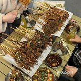 重庆，好吃的烧烤店总是默默无闻。。。。