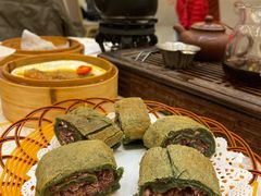 绿茶红豆薄撑-顺德人家食府(黄金广场店)