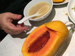 木瓜炖桃胶-汤城小厨•粤菜•靓汤(金宝街店)
