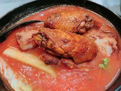 番茄汤底鸡翼出前一丁-华嫂冰室(尖沙咀店)