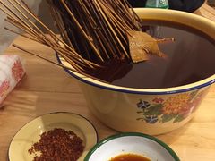 -拈签一笑黄牛肉辣卤串串