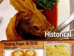 炸尼罗红&nbsp;荔茸带子-珍宝海鲜(东海岸海鲜中心)