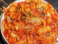 鱼饼炒年糕-博欧姆新派韩国料理·炸鸡(艾尚店)
