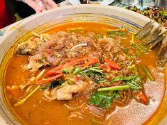 臭臭美锅鱼-浩海火燒雲傣家菜(芮欧百货店)