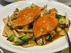 东海梭子蟹炒年糕-南麓·浙里(外滩店)