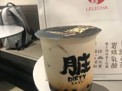手炒黑糖脏脏茶-LELECHA乐乐茶(美罗城店)