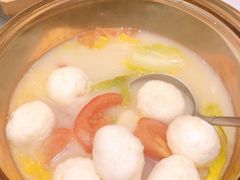 浓鱼汁泡手打鱼腐-悦湖公馆