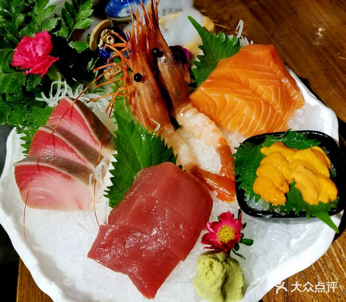 阿吾罗日本料理(k11艺术中心店)五品刺身拼盆图片 - 第6张