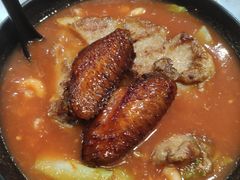 番茄浓汤鸡翅猪扒通粉-华嫂冰室(尖沙咀店)