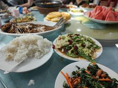 -北京龙庆四季香农家饭庄·灶台鱼·碳烤虹鳟鱼(龙庆峡店)