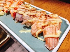 火炙寿司握组合-林妈妈村·日式料理(宝山万达店)