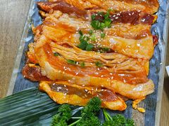 三胖秘制五花肉-三胖家炭火烤肉(冠亚上城C区店)