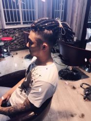 -Park Salon脏辫羽毛接发