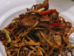 五花肉炒笋尖-万龙洲海鲜(大兴绿地缤纷城店)