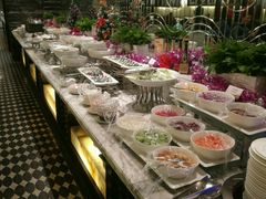 自助取餐区-城市名人酒店-喝彩西餐厅(名人城市广场店)