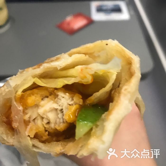 德克士南洋鸡肉脆皮卷图片-北京快餐简餐-大众点评网