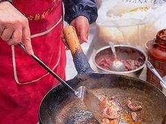 肝尖腊肠炒饭-老婆婆炒饭(小白楼1902欧式风情街店)