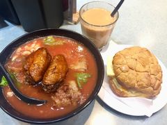 番茄浓汤鸡翅猪扒通粉-华嫂冰室(尖沙咀店)