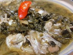 雪菜烧黄鱼-竹里馆·淮扬菜·功夫茶(老门东店)