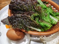包肉菜-韩阳王石板烤肉