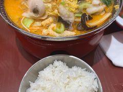 骨汤酸辣鱼片-喜家德虾仁水饺(世纪大都会店)