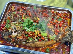 烤鱼草鱼-文记沸腾鱼(永安路总店)