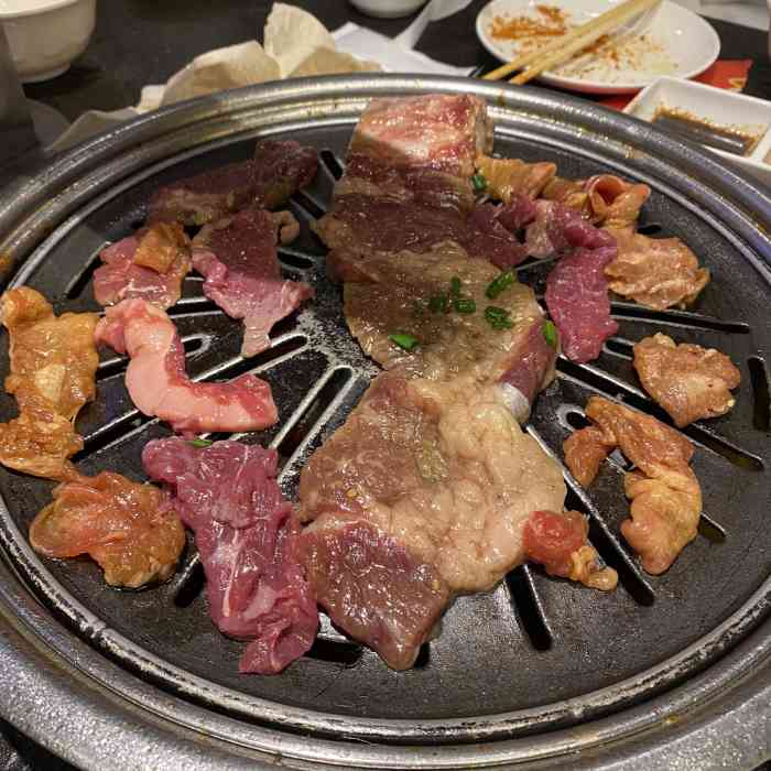 千岛炭火烤肉(天通苑店)-"朋友带过来的,就在龙德附近,外边装修看上.