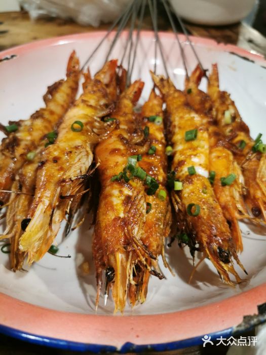 夹夹大·蟹蟹大排档(财富又一城店)烤大虾图片