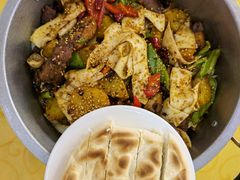 -炕锅羊肉土火锅面片大王