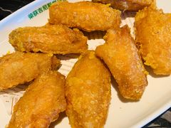 蛋黄鸡翅-新白鹿餐厅(虹桥南丰城店)
