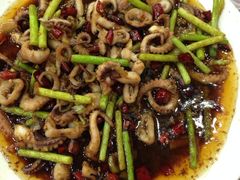 蒜薹八带-天津乾毓德饭庄·清真传统炒菜·海鲜烧烤(咸阳路店)