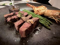 黑松露菲力牛排配泰式大虾-安妮意大利餐厅(世贸天阶店)