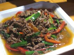 爆炒牛肉-五彩雪域藏餐馆