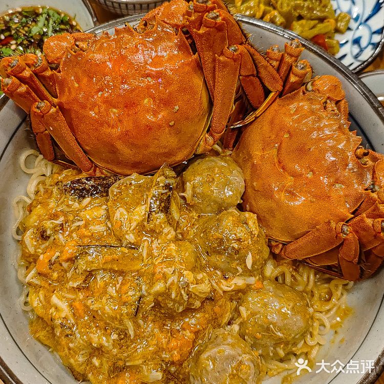 广州天河 | 也能吃上瀑布般的蟹黄捞面啦~