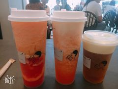 满杯红柚-喜茶(上海兴业太古汇店)