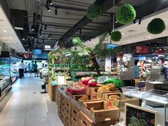 大堂-盒马鲜生(文景博乐里购物广场店)