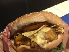 朗姆芝士烤鸡堡-汉堡王(常熟美城店)