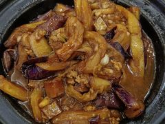 鱼香茄子煲-权记避风塘(鸿记店)