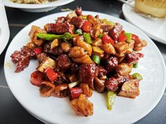 菌酱爆炒牛上脑-有璟阁港式餐厅(金融街购物中心店)