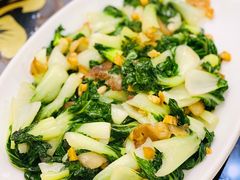 咸鱼炒白菜苗-潮喜竹溪荔湖酒家(荔枝湾店)