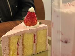 草莓糯米蛋糕-野路甜点铺(松柏路店)