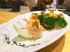 三文鱼圆葱沙拉-吉之仙•中国制造•出口级食材日料店(领事馆总店)