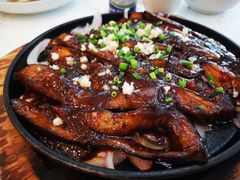 铁板酱烧茄子-玉林烤鸭店(定福庄店)