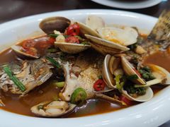 鲈鱼配花甲-茶港食堂(武昌店)