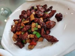 黑椒牛肉粒-大鸭梨烤鸭店(古城店)