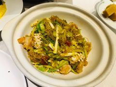 铁板包菜水晶粉-京味斋·烤鸭·北京菜(安贞店)